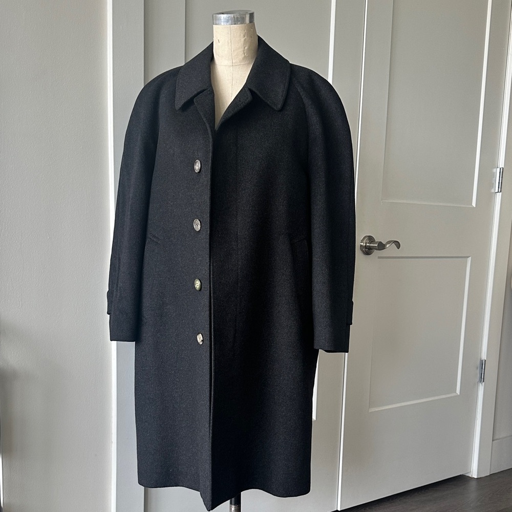 Classic Black Pea Coat